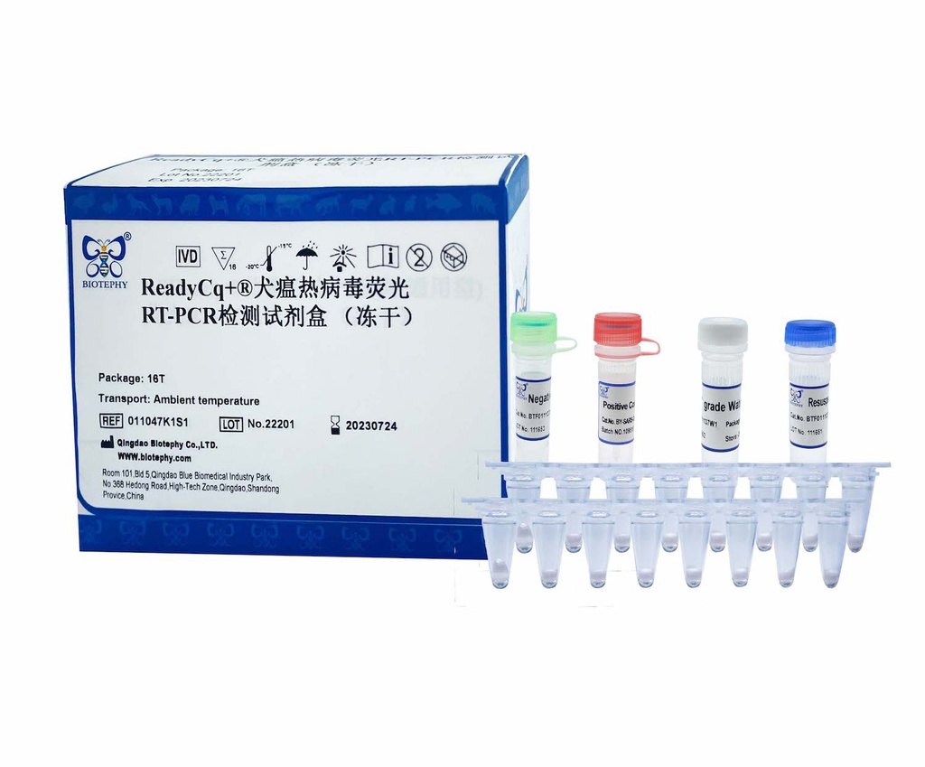 ReadyCq+®犬瘟热病毒荧光RT-PCR检测试剂盒 （冻干）