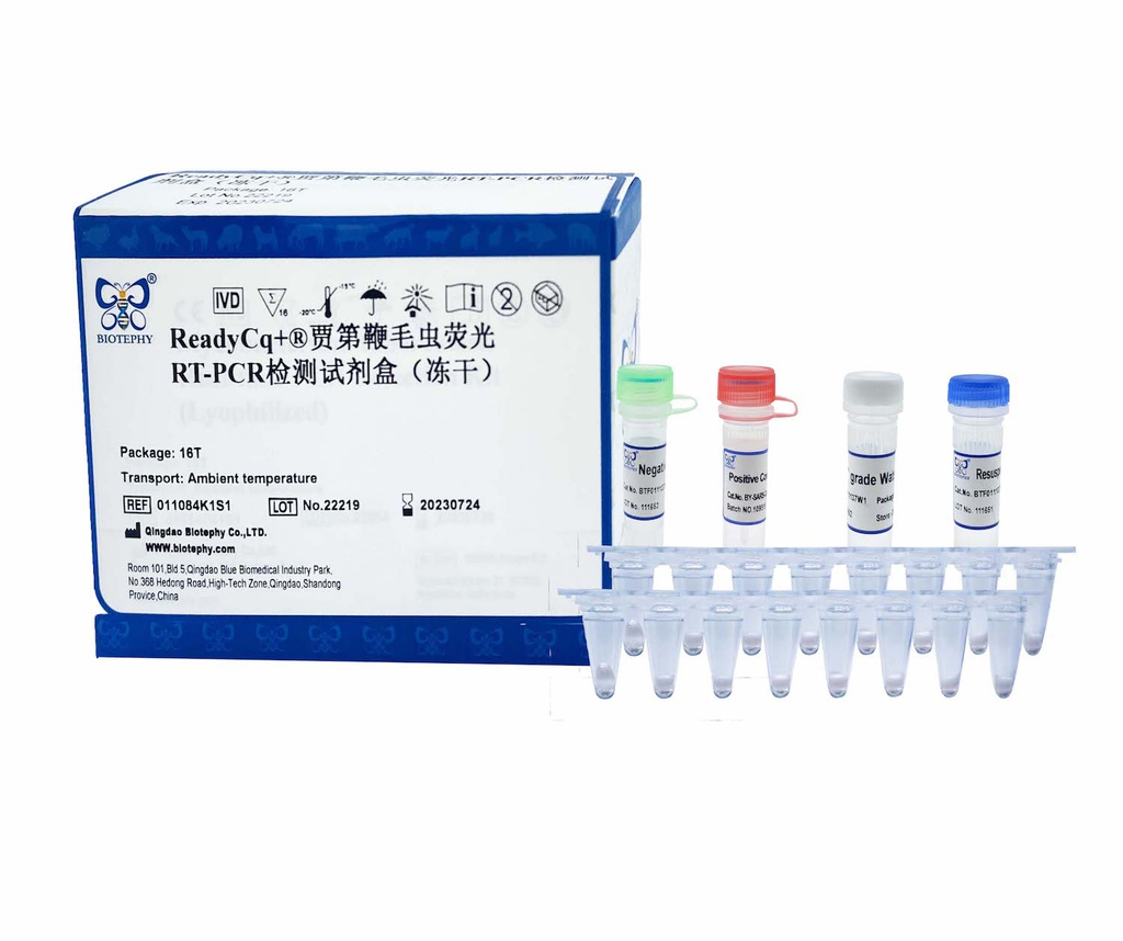 ReadyCq+®贾第鞭毛虫荧光RT-PCR检测试剂盒（冻干）