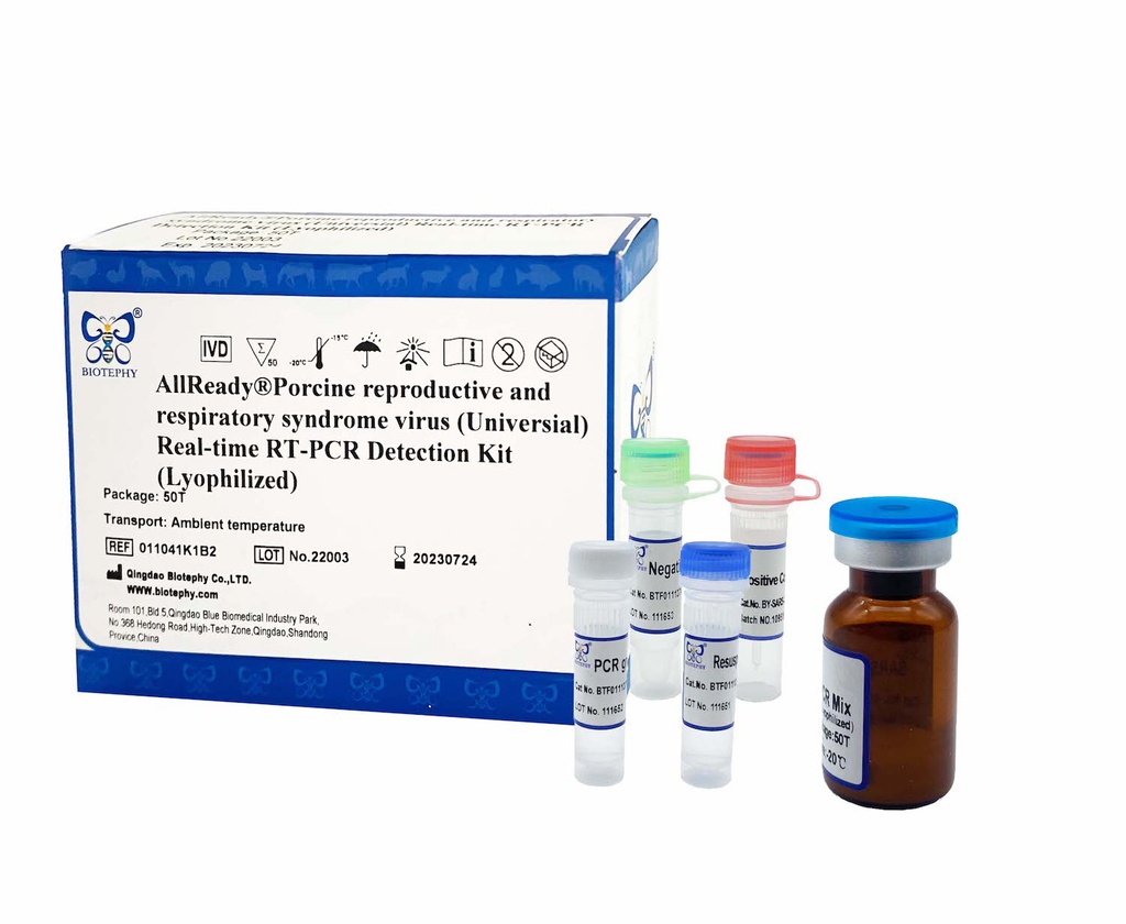 AllReady®Porcine reproductive and respiratory syndrome virus (Universal) Real-time RT-PCR Detection Kit (Lyophilized)