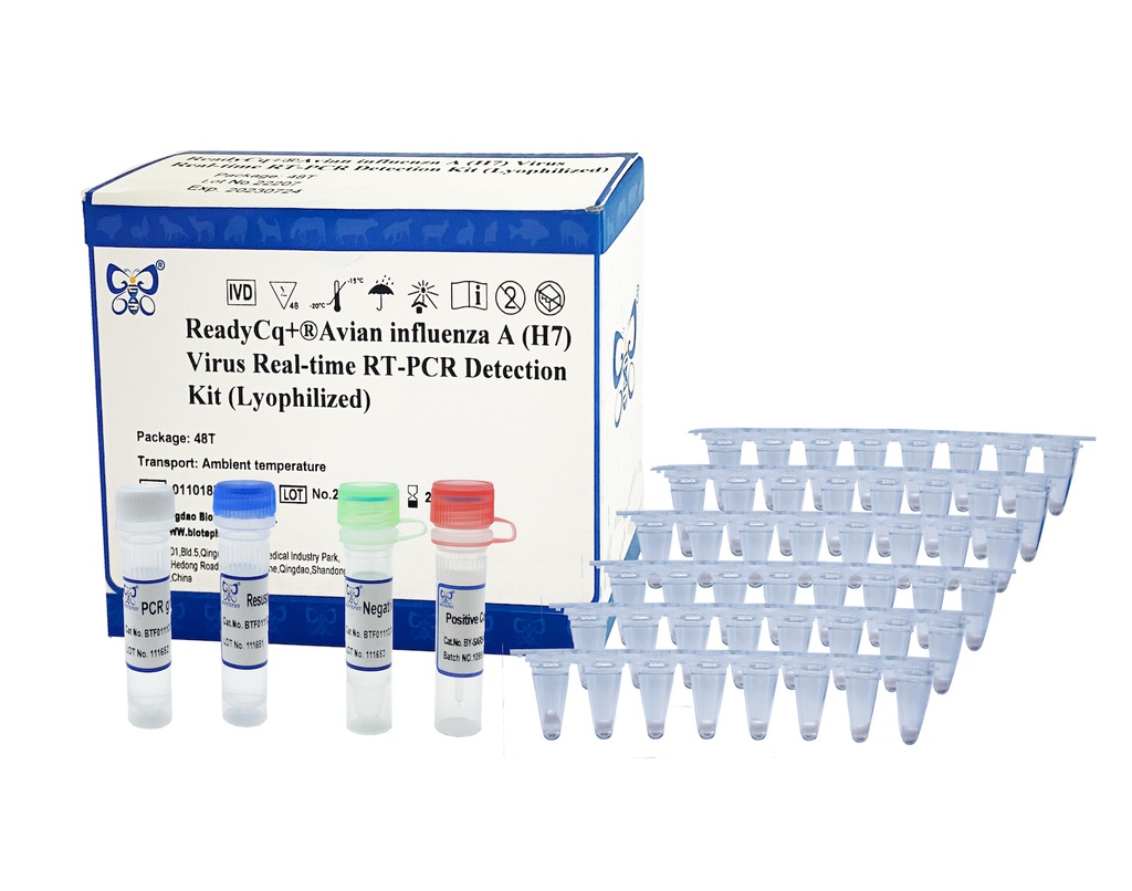 ReadyCq+®Avian influenza A (H7) Virus Real-time RT-PCR Detection Kit (Lyophilized)