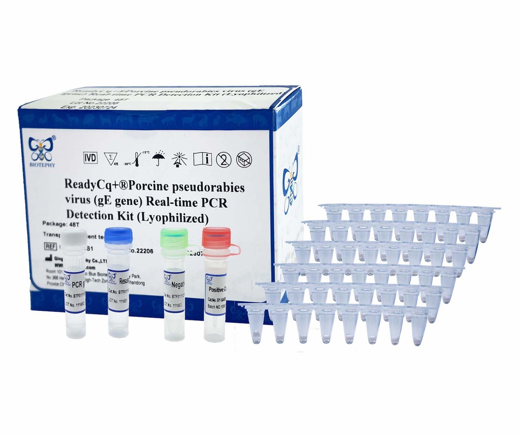 ReadyCq+®Pseudorabies Virus (gB gene) Real-time PCR Detection Kit (Lyophilized)