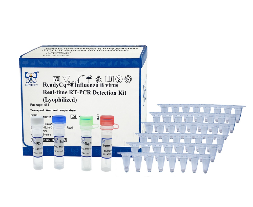 ReadyCq+®Influenza B virus Real-time RT-PCR Detection Kit (Lyophilized)