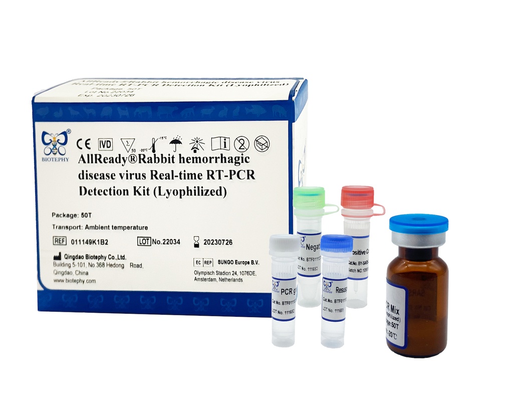 AllReady®Rabbit hemorrhagic disease virus Real-time RT-PCR Detection Kit (Lyophilized)