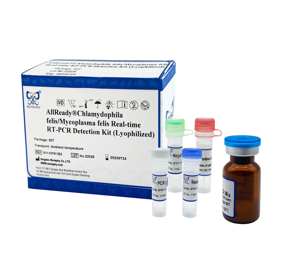 AllReady®Chlamydophila felis/Mycoplasma felis Real-time RT-PCR Detection Kit (Lyophilized)